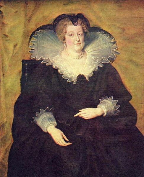 Peter Paul Rubens Portrat der Maria de Medici, Konigin von Frankreich oil painting image